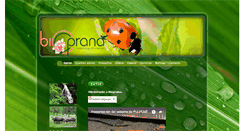 Desktop Screenshot of biopranaworld.com